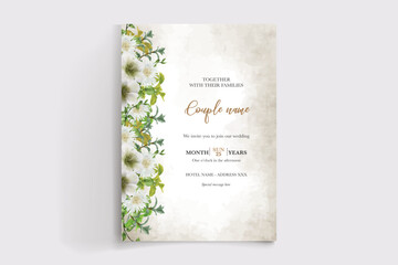 Save the date wedding invitation templates