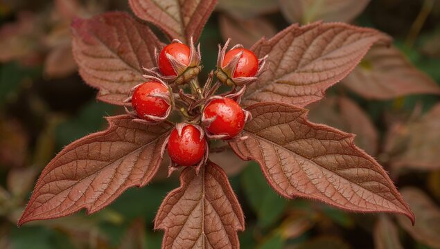 Cockroach Berry plant, Solanum species with potential health risks due to toxic properties