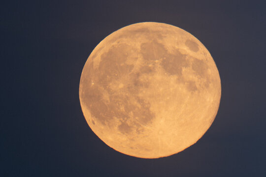 The ‘beaver’ supermoon in Milan, Italy on November 5, 2025