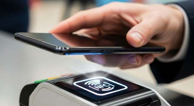 Contactless payment technology using smartphone with nfc for efficient transactions