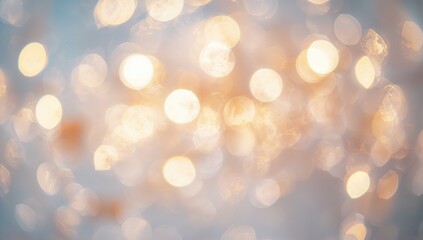 Obraz premium Abstract bokeh background with soft light effects, suitable for editorial design