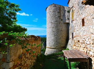 Old castle on the landescape © andreapestudio