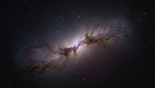 Nebula waves breaking through star radiation, exploring interstellar cloud dynamics