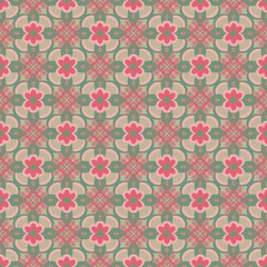 A geometric mandala blending graceful curves and vibrant colors, symbolizing the balance between nature and the mind. It evokes serenity and timeless beauty through rhythmic symmetry.