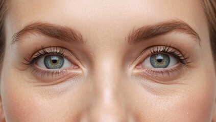 Excited woman post-blepharoplasty with rejuvenated appearance, showcasing benefits of eyelid surgery