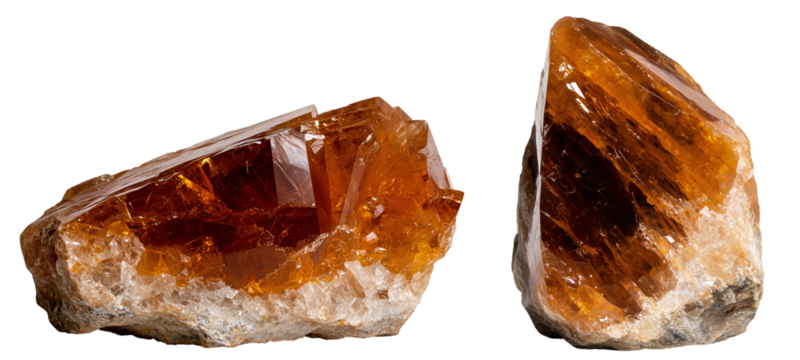 set of orange, purple and pink shapes amethyst crystal, gem diamond isolated on transparent background - Powered by Adobe