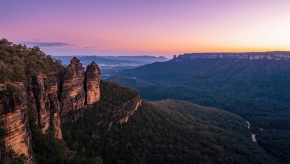 Sydney's Blue Mountains showcase breathtaking scenery and diverse wildlife, emphasizing preservation