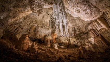 Sorek Stalactite Cave features intricate formations of stalactites and stalagmites, a natural wonder for exploration
