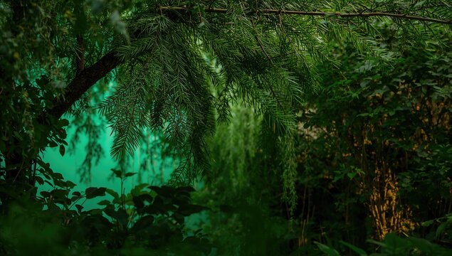 A natural beauty that must be revealed, vibrant greenery and foliage, seasonal change