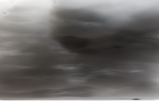 A vast, brooding sky dominated by thick, turbulent grey clouds, creating an ominous and heavy atmosphere, hinting at a coming storm or unsettled weather - Powered by Adobe