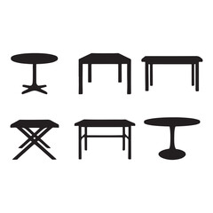 table icon vector 