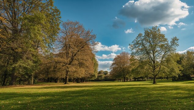 Lush greenery under a bright sky, ideal for outdoor activities