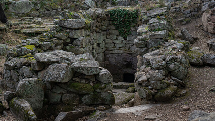 Sardinia Nuraghe, Ancient Nuraghe Noddule archaeological site in Sardinia