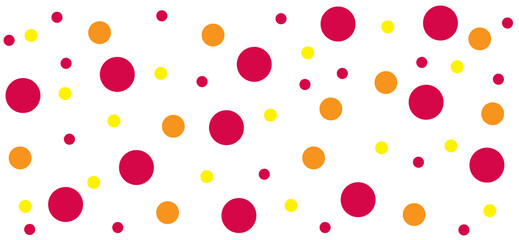 Vibrant Gradient Dot Pattern | multi Colored Circle Background for Modern Design | Hand-made Texture Background, Best for Christmas Gift Wrapping Paper