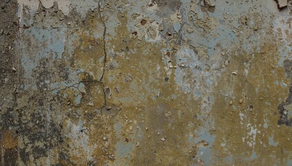 Realistic wall textures exhibiting mold and dirt from weather exposure, suitable for building analysis