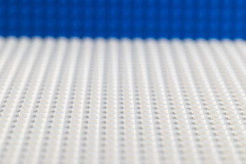 Obraz premium Blue and White LEGO Baseplates Building Background