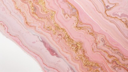 Liquid marble artwork featuring a gold glitter texture, ideal for editorial header background