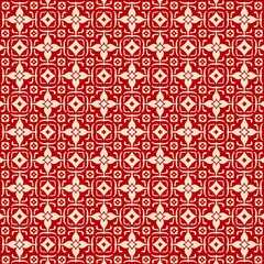 American ethnic tribal fabric design blends red tones with contrasting grey to create a timeless and eye-catching aesthetic. Ethnic with delicate floral motifs, the pattern offers an ethnic balance .