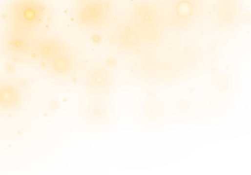 Glowing golden dust particles create a shimmering magical layer. Fine glitter trails float across the scene. Perfect for holiday or festive projects.PNG