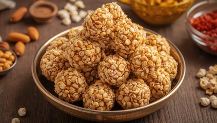 Til chikki and peanut ladoo, fiber-dense choice, Lohri