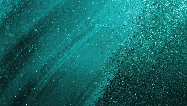 Teal Sparkle Background for UI Design, Efficient Layout Use