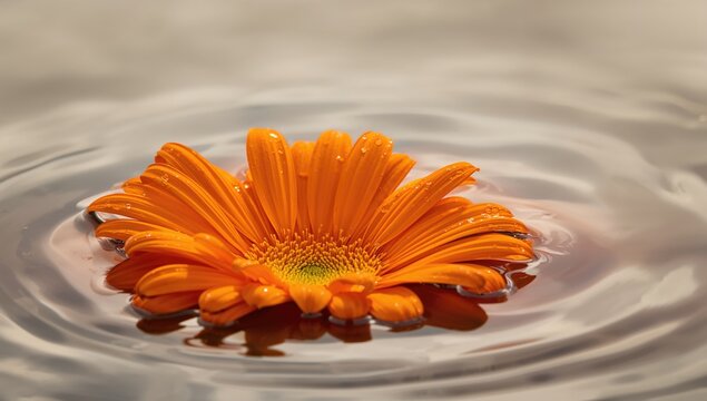 Closeup image of a transvaal daisy, showcasing vibrant colors and intricate details, ideal for editorial backgrounds