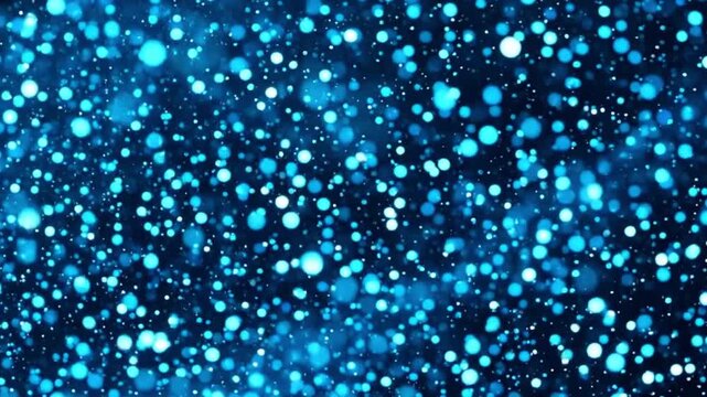 Abstract background featuring moving and flickering particles, creating a dynamic and elegant visual effect suitable for motion graphics or digital design.