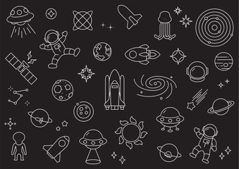 宇宙・天文　アイコンセット