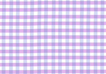 水彩　背景素材　ギンガムチェック　壁紙　ブルー　パープル　ラベンダー