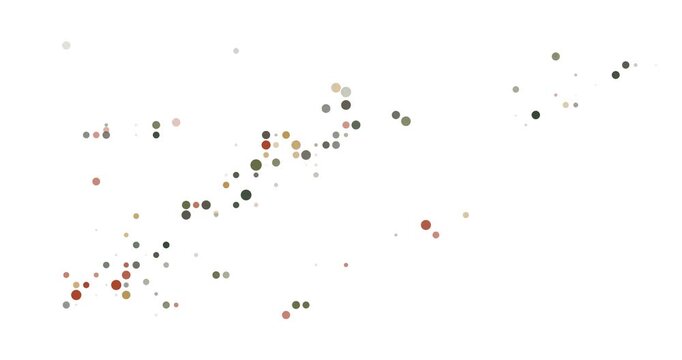 Falling Particles Assemble the British Virgin Islands Chain
