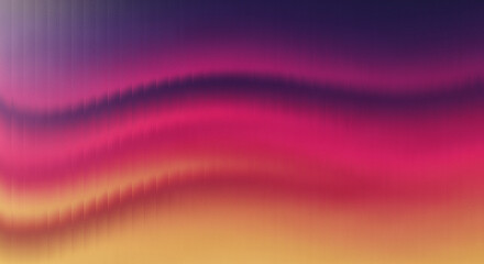 Abstract flowing waves of vibrant pink purple and orange colors creating a smooth gradient background effect