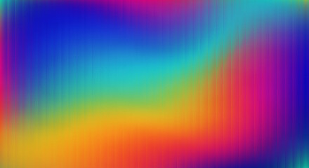 Obraz premium Vibrant abstract pixelated gradient background with a smooth transition of rainbow colors and soft light effects