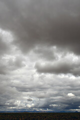 Clouds Over Central Sonora Desert Arizona
