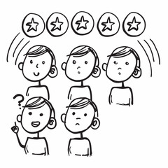 cartoon people icons