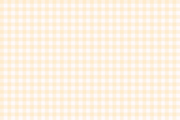 Blanched Almond color and Snow color checkered texture fabric. tartan pattern. classic scottish check pattern.