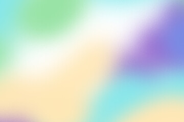 Obraz premium Holographic colorful hologram rainbow metallic foil texture background. Silver iridescent paper illustration. Abstract hologram background