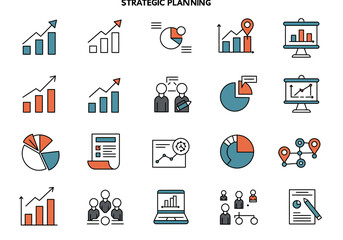 Strategic Planning Icons
