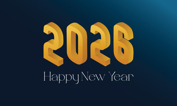 2026 3D Golden Color