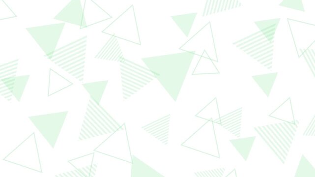 Simple and pop background pattern of triangular shapes