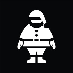 Santa Claus Standing Icon