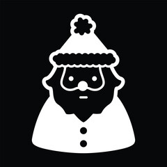 Santa Claus Winter Icon
