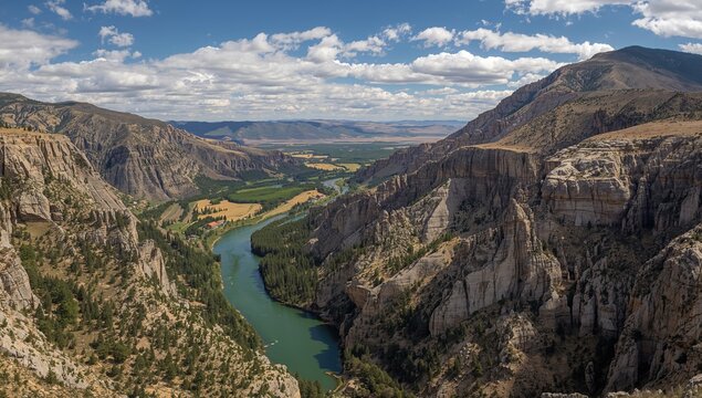 Imnaha Canyon and Farms nestled in the Wallowa-Whitman National Forest, showcasing seasonal change