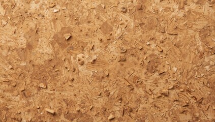 Close-up view of rough particle board texture, suitable for background use