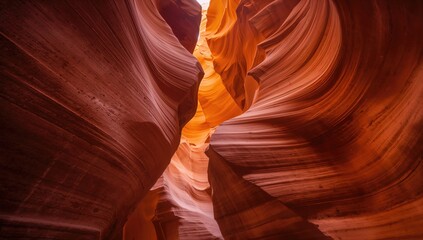 The Lower Slot Canyon in the Southwest Desert