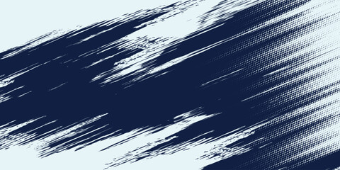 Vector Grunge Paint Brush . Curved Brush Stroke . Vector Logo Design Template .eps10