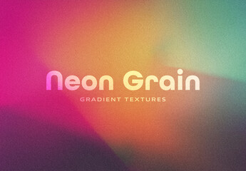 Abstract Neon Gradient Set