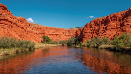 Vibrant hues of mountains and stones at Rio Tinto, showcasing erosion risk