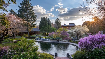 Japanese Friendship Garden and Museum, tranquil landscape for relaxation and cultural appreciation