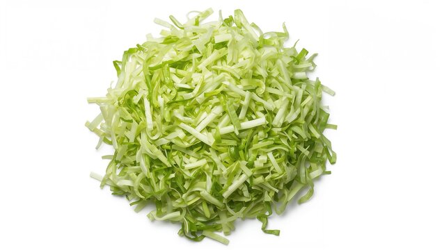 Chopped Napa Cabbage on White Surface, fiber-dense choice