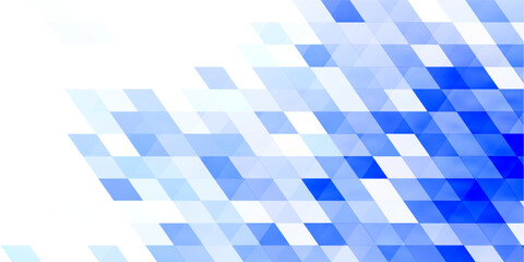 Abstract watercolor background with geometric triangles in gradient white tones